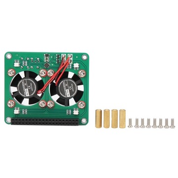 Двойной вентилятор, охлаждающий модуль радиатора