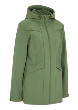 B.P.C kurtka softshell zielona z kapturem 54.