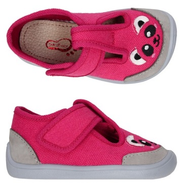 KAPCIE 3F BAREFOOT( BOSO )roz 22 2BE8/6 PIESEK RÓŻ