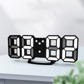 ЭЛЕКТРОННЫЕ СВЕТОДИОДНЫЕ ЧАСЫ, БУДИЛЬНИК, ТЕРМОМЕТР, ДАТА БУДИЛЬНИКА
