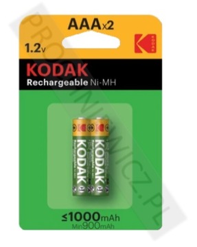 Akumulatorki Kodak AAA 1000mAh 2 szt.