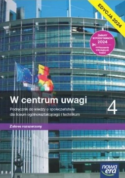 W centrum uwagi kl.4 LO Podręcznik NOWA Edycja 2024