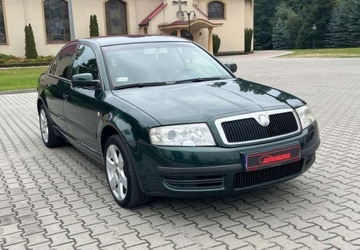 Skoda Superb I 2.0 115KM 2004 Skoda Superb Zarejestrowany - GAZ - Nowa butla 2.0 BenzynaLPG 116KM