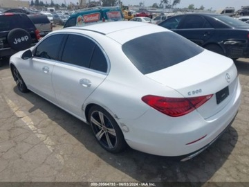 Mercedes 2022 Mercedes-Benz Klasa C 300, 2022r., 2.0L 2.0 Benzyna 255KM, zdjęcie 3