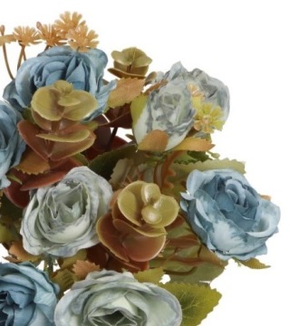 ИСКУССТВЕННЫЕ ЦВЕТЫ КАК ЖИВЫЕ РАСТЕНИЯ РОЗА БУКЕТ РОЗ