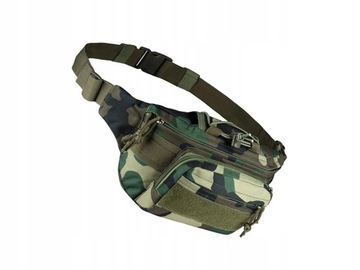 Nerka torba biodrowa militarna Kangoo Woodland