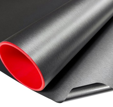 FOLIA GRAFITOWE SZCZOTKOWANE ALUMINIUM 152x10CM HQ