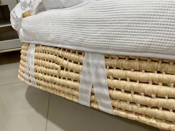 LAYETTE Постельное белье для MOSES BASKET 6 шт. МАТРАС БУТИК СТЕКЛО БЕЛАЯ ВАФЕЛЬ
