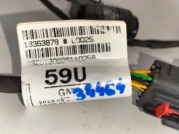 INSTALACE SVAZEK NÁRAZNÍKU ZADNÍ OPEL ZAFIRA C 11-