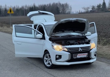 Mitsubishi Space Star Hatchback 5d Facelifting II 1.2 71KM 2021 Mitsubishi Space Star KLIMA 90tys.km mirage PISEMNA GWARANCJA w cenie Tr, zdjęcie 22