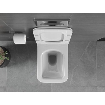 MEXEN VEGA MISKA WC RIMLESS DESKA WOLNOOPADAJĄCA SLIM DUROPLAST