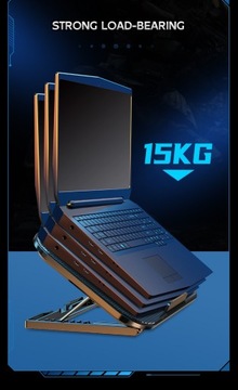 ОХЛАЖДАЮЩАЯ ПОДСТАВКА ДЛЯ НОУТБУКА до 16 ДЮЙМОВ