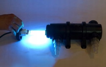 Lampa UV-C 18W eliminator glonów + gratisy