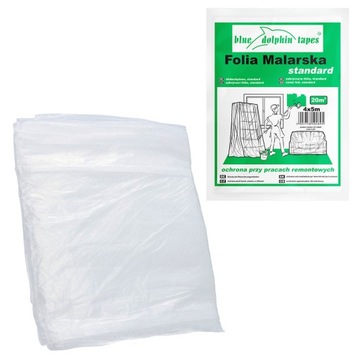 FOLIA MALARSKA STANDARD STANDARD 4x5m BLUE DOLPHIN