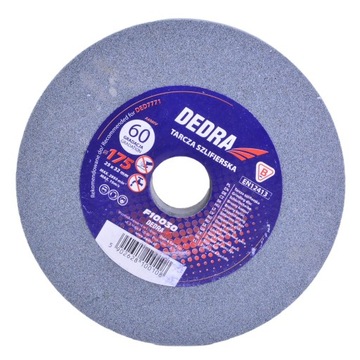 DEDRA TARCZA SZLIFIERSKA 175x32x25MM GR60 F10030