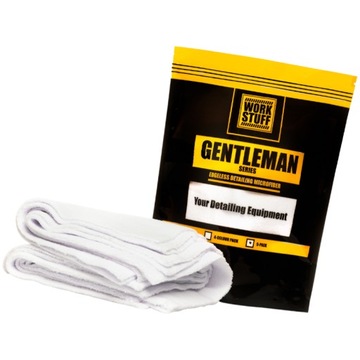 WORK STUFF Gentleman 5-Pack White 5 Sztuk Zestaw Wszechstronnych Mikrofibr