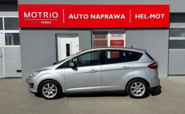 Ford C-MAX II Minivan 1.0 EcoBoost 125KM 2013 Ford C-MAX II 2013R, Klima, PDC, Zarejestrowany w Polsce, VAT-marza 125KM, zdjęcie 4