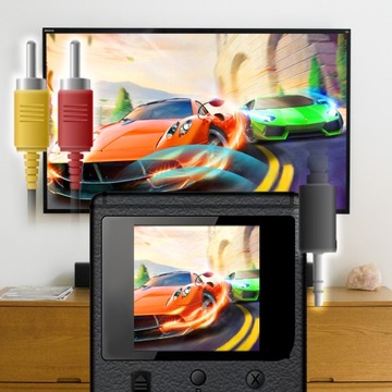 Мини-портативная игровая консоль RETRO 400 в 1 Gameboy TV для игр + дополнительный планшет