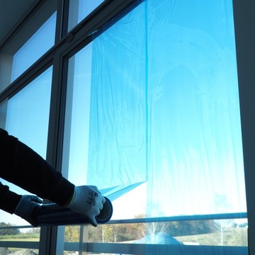 ОКОННАЯ ПЛЕНКА 50смx75м ЗАЩИТНАЯ/САМОКЛЕЯЩАЯСЯ