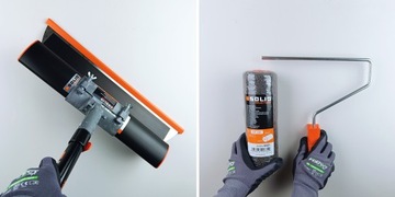 Нож штукатурный 65-45см НАБОР STICK ROLLER PUTTY SET