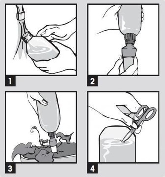 Бутылочные ирригаторы Blumat XL для комнатных растений, капельницы, 2 шт.