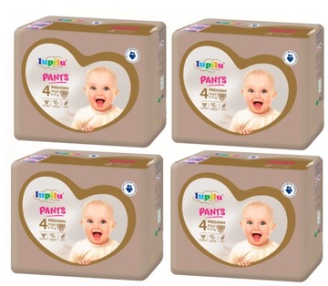 Pieluchomajtki Lupilu 4 Pants 156 szt.