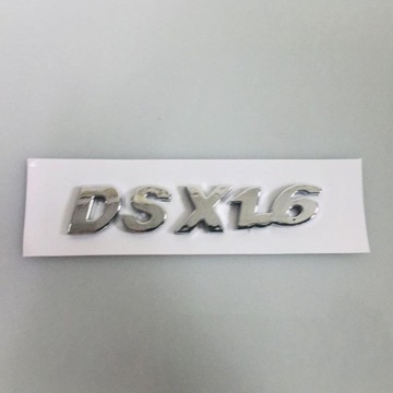 STŘÍBRO DSX 1.6 ZNAK ZNAKY NÁLEPKA NA KAROSERIE MAZDA
