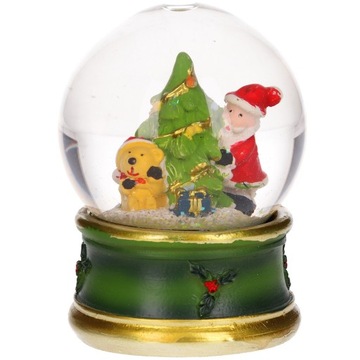 СНЕЖНОЕ СТЕКЛО РОЖДЕСТВЕНСКИЙ ГЛОБУС