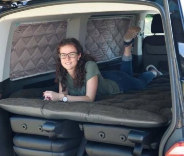 КОВРИК ТЕРМОЭКРАН НА БОКОВЫЕ СТЕКЛА ACK VW T2-T3 KR 1979-1990 4 шт.