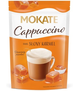 CAPPUCINO Mokate SŁONY KARMEL Torebka Kawa 110g