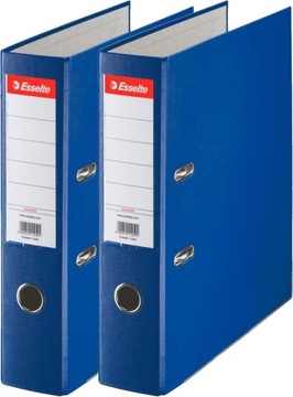 2x Segregator ekonomiczny A4 75 mm niebieski
