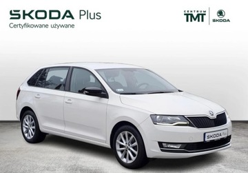 Skoda Rapid II Liftback Facelifting 1.0 TSI 110KM 2019 Skoda RAPID REZERWACJA Style Climatronic Tempomat Grzane fot Kamera SalonP, zdjęcie 6
