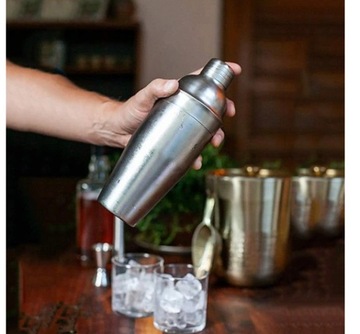 ПРОФЕССИОНАЛЬНЫЙ БАРМЕННЫЙ НАБОР ДЛЯ ШЕЙКЕРА НАПИТКОВ 6 ЭЛЕМЕНТОВ + БЕСПЛАТНО