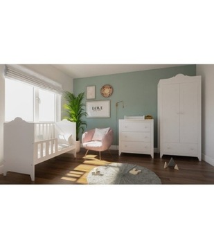 Детская кроватка 120х60 ГЛАМУР 2в1