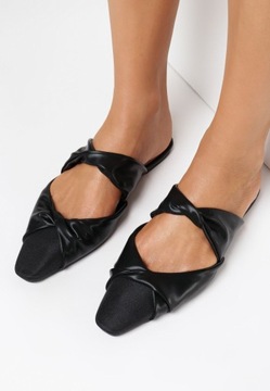 Born2Be Czarne Klapki damskie 39 Casual
