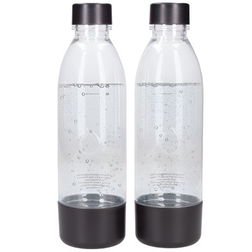 Сифон Dafi Carbonator для черной воды + картридж CO2 + 2 бутылки 0,7 Pushair