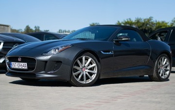 Jaguar F-Type Kabriolet Facelifting 3.0 V6 S/C 340KM 2017 Jaguar F-Type Cabrio 3,0 Supercharged R-Dynamic Meridian 19’’ DVD alkantara, zdjęcie 24