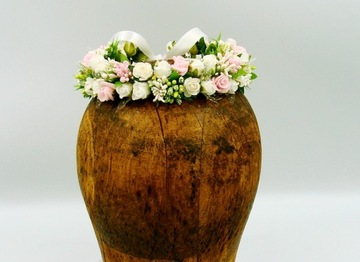 wianek komunijny na kok,wianki komunijne,na koczek