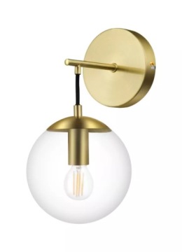 Бра GoodHome Dacite 1 x E14 золотий