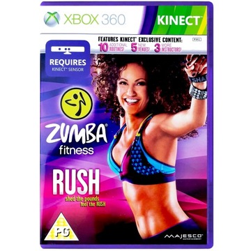 KINECT Zumba Fitness Rush xbox 360