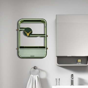 Многослойный туалетный столик для хранения косметики.