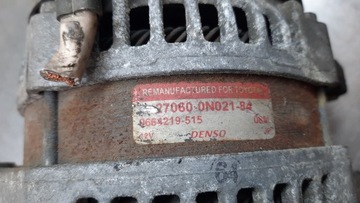 ALTERNÁTOR 27060-0N021-84 TOYOTA COROLLA E12 1.4 D4D