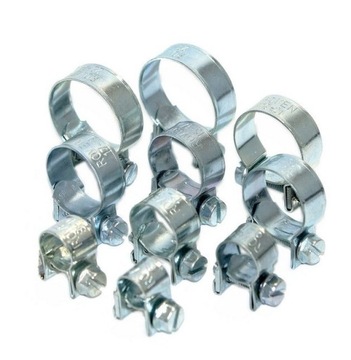 Obejma opaska zaciskowa skręcana SGB GBS 6-8 mm 10 sztuk