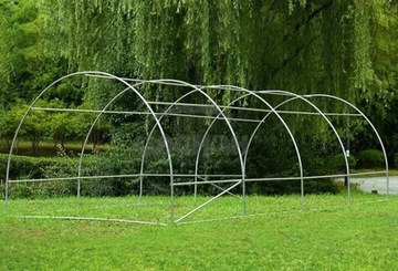 TUNEL FOLIOWY SZKLARNIA 18m² 3x6m zielony FOLIAK FOLIA OGRODOWY
