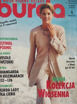Burda Moda Piękno Relaks 1 / 1995 Wykroje