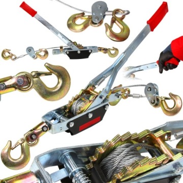 WYCIĄGARKA LINOWA 4T dwie zębatki