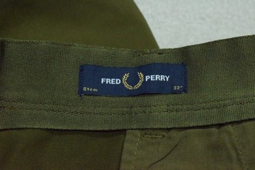 FRED PERRY CHINO Męskie Spodnie Casual 32