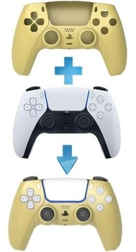 ЗОЛОТОЙ ПОЛНЫЙ КОРПУС DUALSENSE PS5 PLAYSTATION 5 + ОТВЕРТКА