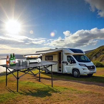 Стол складной стол для туристического общественного питания в саду выдвижная большая терраса