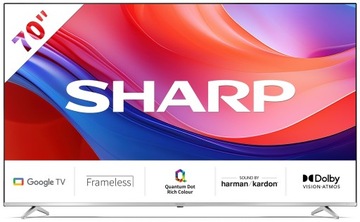 Телевизор SHARP 70GP6760E со светодиодной подсветкой 4K Google TV HDR10